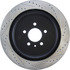 127.61105R by CENTRIC - Sport Drilled & Slotted Rotor, Right