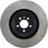 127.61106R by CENTRIC - Sport Drilled & Slotted Rotor, Right