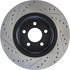 127.61112L by CENTRIC - Sport Drilled & Slotted Rotor, Left