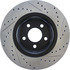 127.61112R by CENTRIC - Sport Drilled & Slotted Rotor, Right