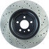 127.61114R by CENTRIC - Sport Drilled & Slotted Rotor, Right