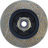 127.62000R by CENTRIC - Slotted Drilled Rotor