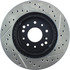 127.62007R by CENTRIC - Slotted Drilled Rotor