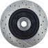 127.62013R by CENTRIC - Slotted Drilled Rotor