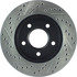 127.62017L by CENTRIC - Slotted Drilled Rotor