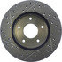 127.62025L by CENTRIC - Slotted Drilled Rotor