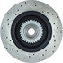 127.62035L by CENTRIC - Slotted Drilled Rotor
