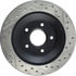 Centric 127.62040CR Disc Brake Rotor Sportstop Cryo Drilled & Slotted Rotor, Right