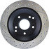 127.62041L by CENTRIC - Slotted Drilled Rotor