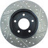 127.62045R by CENTRIC - Slotted Drilled Rotor