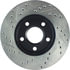 127.62050CL by CENTRIC - Sportstop Cryo Drilled & Slotted Rotor, Left
