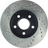 127.62050L by CENTRIC - Slotted Drilled Rotor