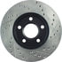 127.62050CR by CENTRIC - Sportstop Cryo Drilled & Slotted Rotor, Right