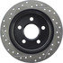 127.62058CL by CENTRIC - Sportstop Cryo Drilled & Slotted Rotor, Left