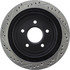 127.62061L by CENTRIC - Slotted Drilled Rotor