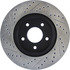 127.62068L by CENTRIC - Sport Drilled & Slotted Rotor, Left