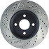 127.62072L by CENTRIC - Slotted Drilled Rotor