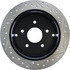 127.62080R by CENTRIC - Slotted Drilled Rotor