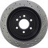 127.62083R by CENTRIC - Slotted Drilled Rotor