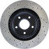 127.62085L by CENTRIC - Slotted Drilled Rotor