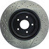 127.62089L by CENTRIC - Slotted Drilled Rotor