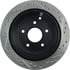 Centric 127.62090CR Disc Brake Rotor Sportstop Cryo Drilled & Slotted Rotor, Right