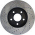 127.62095L by CENTRIC - Slotted Drilled Rotor