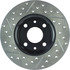 127.04001L by CENTRIC - Slotted Drilled Rotor