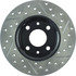 127.04001R by CENTRIC - Slotted Drilled Rotor