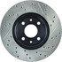 127.04002R by CENTRIC - Slotted Drilled Rotor