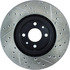 127.04004R by CENTRIC - Slotted Drilled Rotor