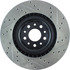 127.04006R by CENTRIC - Sport Drilled & Slotted Rotor, Right