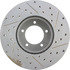 127.20002R by CENTRIC - Slotted Drilled Rotor