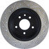 127.20013L by CENTRIC - Slotted Drilled Rotor