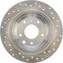 127.20010R by CENTRIC - Slotted Drilled Rotor