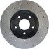 127.20014L by CENTRIC - Slotted Drilled Rotor