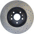 127.20016L by CENTRIC - Slotted Drilled Rotor