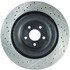 127.20031L by CENTRIC - Slotted Drilled Rotor