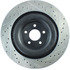 127.20031R by CENTRIC - Slotted Drilled Rotor