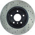 127.22003L by CENTRIC - Slotted Drilled Rotor