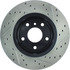 127.22003R by CENTRIC - Slotted Drilled Rotor