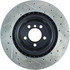 127.22015R by CENTRIC - Slotted Drilled Rotor