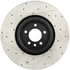 127.22022L by CENTRIC - Slotted Drilled Rotor