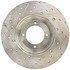 127.30002L by CENTRIC - Slotted Drilled Rotor