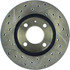 127.33012L by CENTRIC - Slotted Drilled Rotor