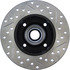 127.33022R by CENTRIC - Slotted Drilled Rotor