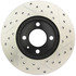 127.33023R by CENTRIC - Slotted Drilled Rotor