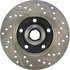 127.33035R by CENTRIC - Slotted Drilled Rotor