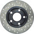 127.33038R by CENTRIC - Slotted Drilled Rotor