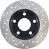 127.33047R by CENTRIC - Slotted Drilled Rotor